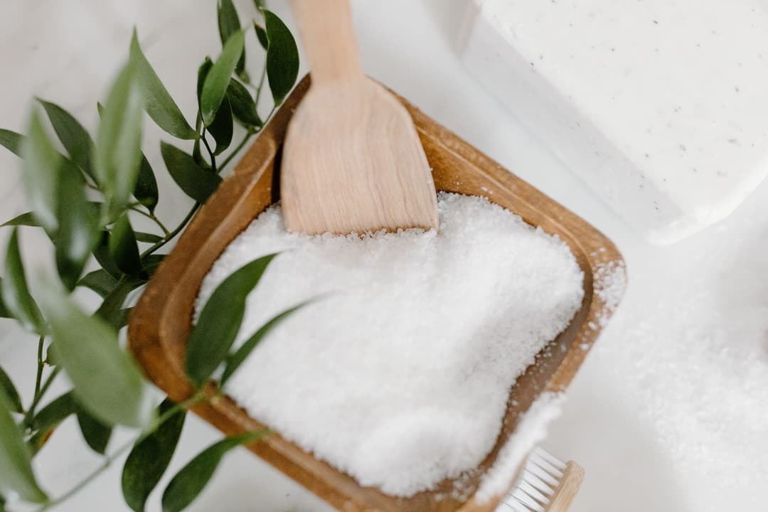 Sea salt crystals perfect for bath and soap making