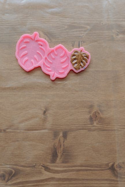 Silicone molds for soap making