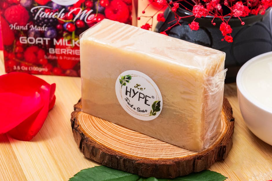 Oatmeal and calendula soap ingredients