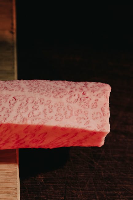 Rendered beef tallow ready for soap making