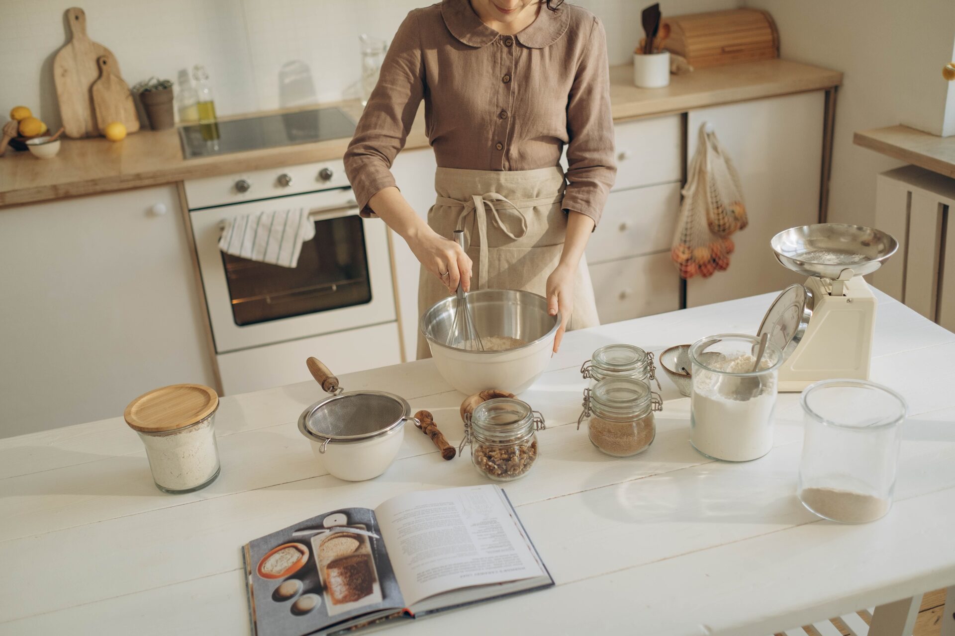 Scaling a soap recipe with a notebook and kitchen scale