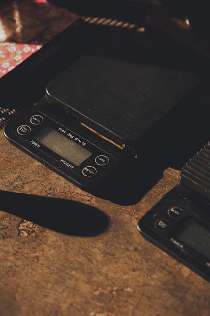 Digital kitchen scale for precise measurements