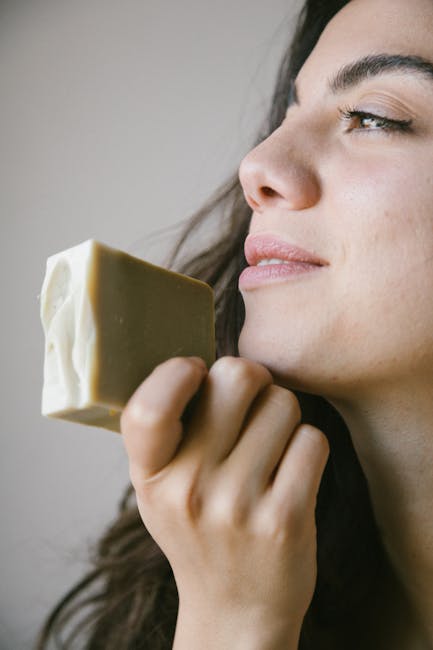 Superfatted soap creating smooth, moisturized skin